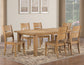 Sommerset 5-Piece 64-96″ Ladder Back Dining Set