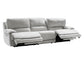 Olsen Sofa, Dual-Power Zero-Gravity Modular Reclining, Silver