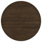 Hamlyn 5-piece Round Wood Dining Set Black and Walnut
