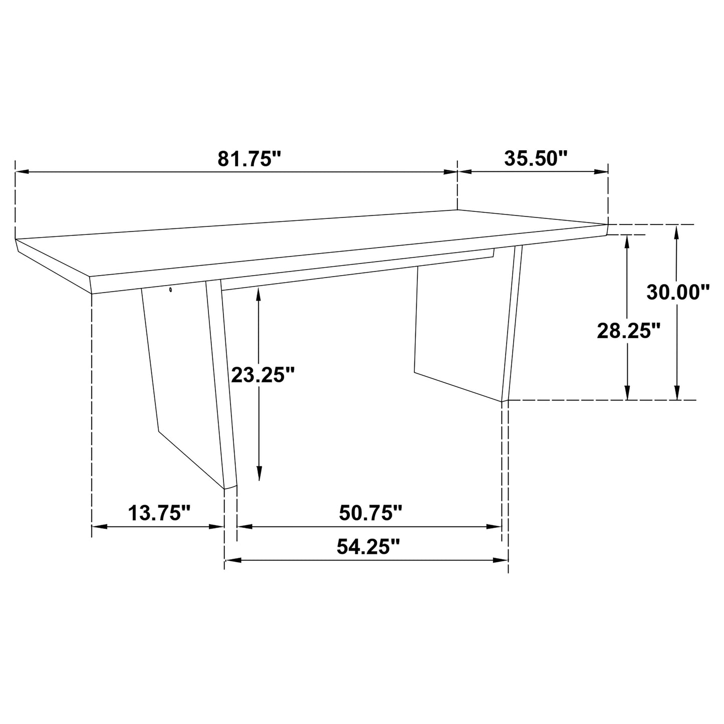 Decker 7-piece 82-inch Rectangular Dining Set Grey and Natural Oak