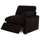 Collins 5-Piece Power Reclining Home Theater Seating Chocolate Brown