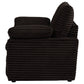 Collins Upholstered Power Recliner Chair Chocolate Brown