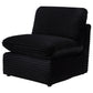 Collins Modular Armless Chair Black