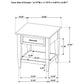 Lindenton 3-piece Wood Lift-Top Coffee and End Table Set Blonde