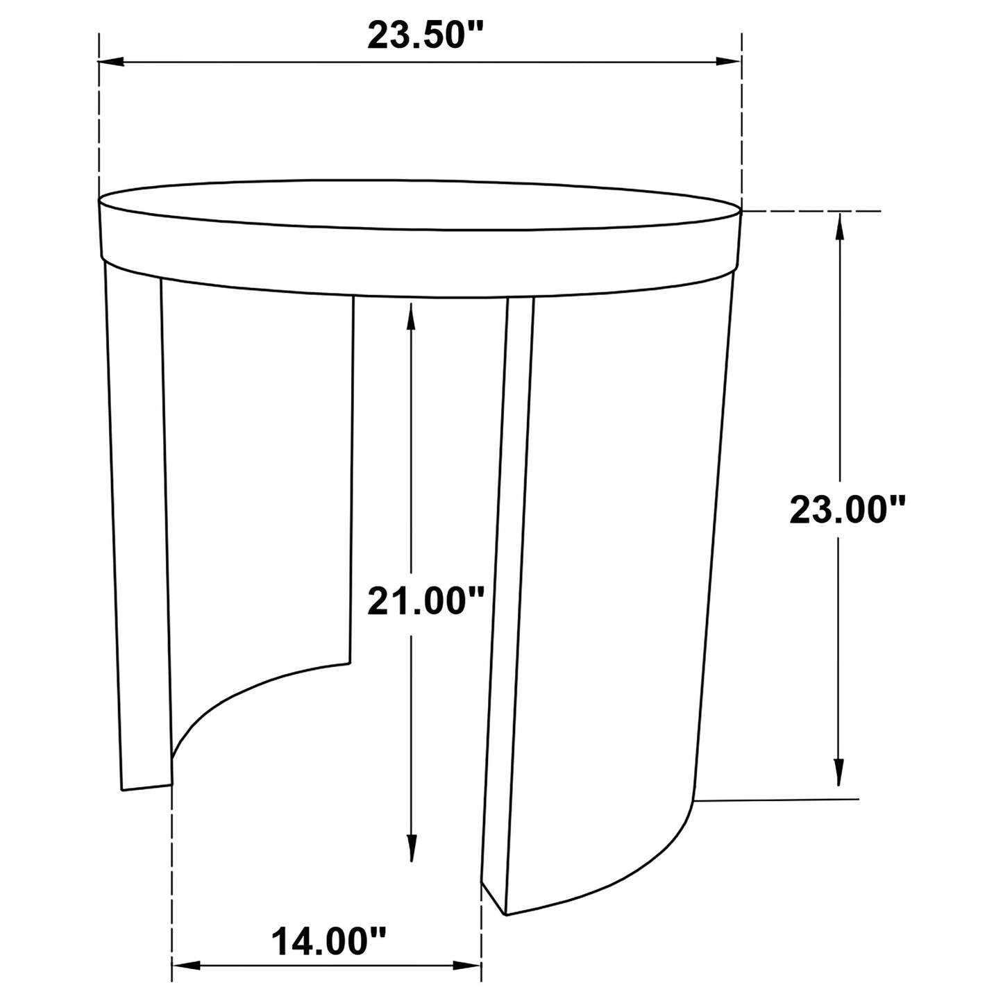 Sweeney 2-piece Coffee and End Occasional Table Set Black