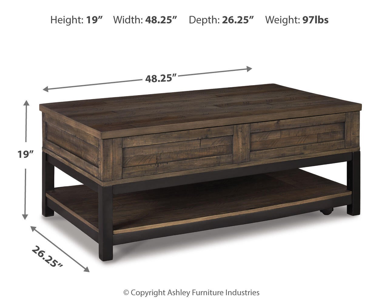 Ashley Express - Johurst LIFT TOP COCKTAIL TABLE