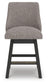 Ashley Express - Neymorton UPH Swivel Barstool (2/CN)
