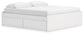 Ashley Express - Onita King Platform Bed with 2 Side Storage