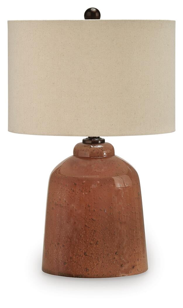 Ashley Express - Aaleahya Glass Table Lamp (1/CN)