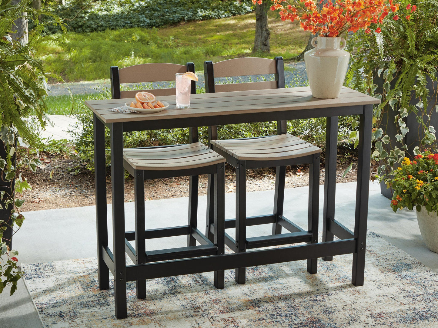 Ashley Express - Shoreline Beach Counter Table Set (3/CN)
