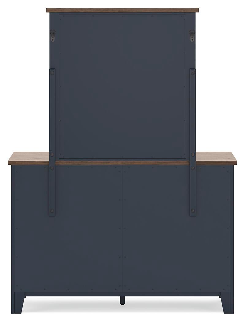 Landocken Full Panel Headboard, Dresser, Mirror, Chest and Nightstand