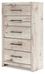 Lawroy Twin Panel Bed, Dresser, Mirror, Chest and Nightstand