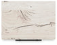 Lawroy King Panel Storage Bed, Dresser, Mirror and Nightstand