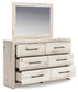 Lawroy King Panel Bed, Dresser and Mirror