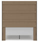 Fraluna Queen Panel Storage Bed, Dresser, Mirror and Nightstand