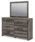 Graystorm Twin Panel Bed, Dresser, Mirror, Chest and Nightstand
