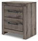 Graystorm Full Panel Bed, Dresser, Mirror and Nightstand