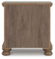 Feddinger King Storage Sleigh Bed with Mirrored Dresser, Chest and Nightstand