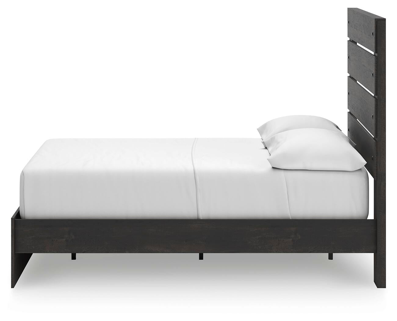 Hollivern Full Panel Storage Bed, Dresser and Mirror