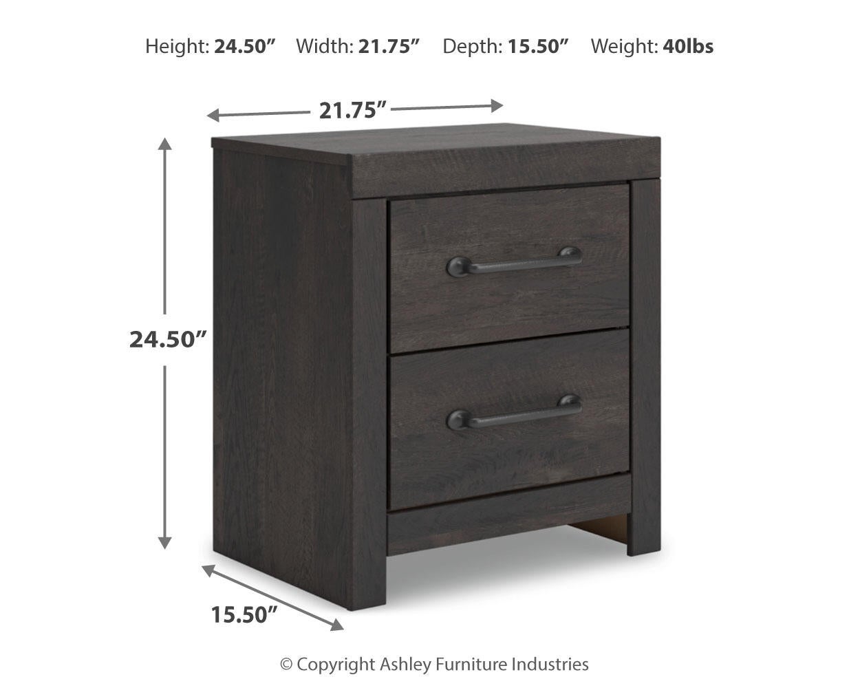 Hollivern Full Panel Storage Bed, Dresser, Mirror and Nightstand