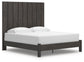 Fraluna King Panel Bed, Dresser and Mirror