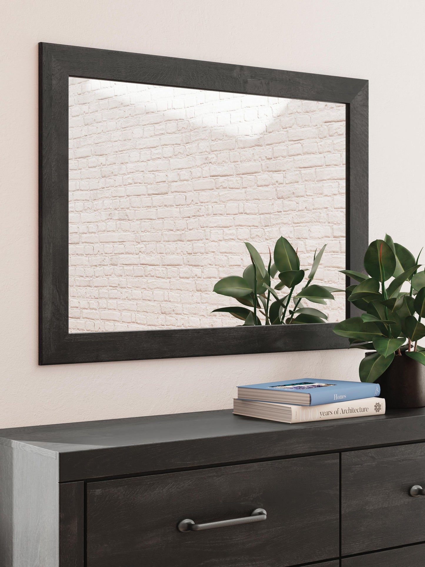 Hollivern Twin Panel Storage Bed, Dresser and Mirror