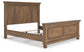 Feddinger California King Panel Bed with Mirrored Dresser and Nightstand