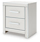 Zuraleus King Upholstered Panel Platform Storage Bed, Dresser, Mirror and Nightstand