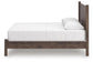 Pamytta Queen Panel Platform Bed, Dresser and Mirror
