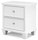 Fortman Full Panel Storage Bed, Dresser, Mirror and Nightstand