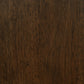 Baldacci Upholstered Eastern King Platform Bed Curry and Walnut