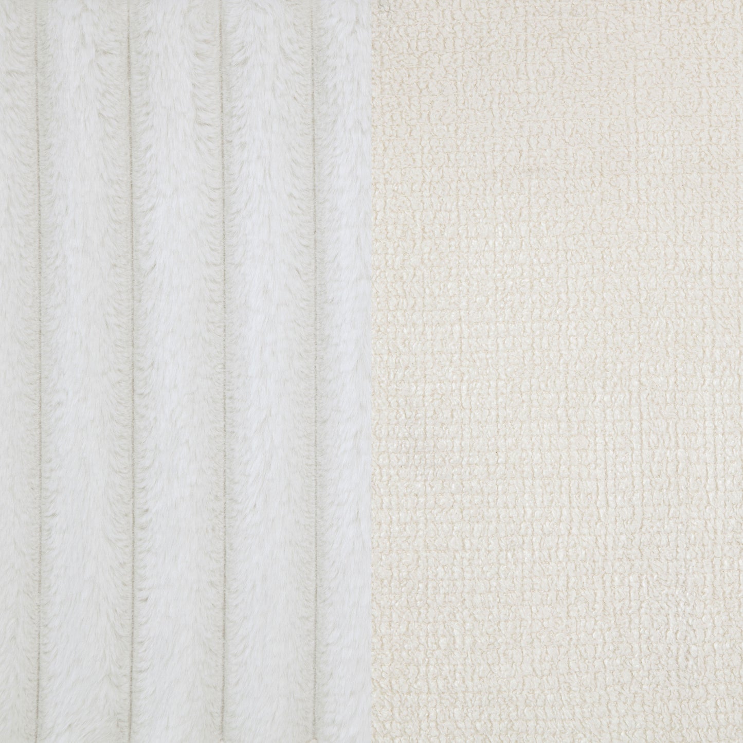 Natasha 65-inch Upholstered Eastern King Wingback Bed Cream