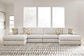 Kestrie 4-Piece Double Chaise Sectional