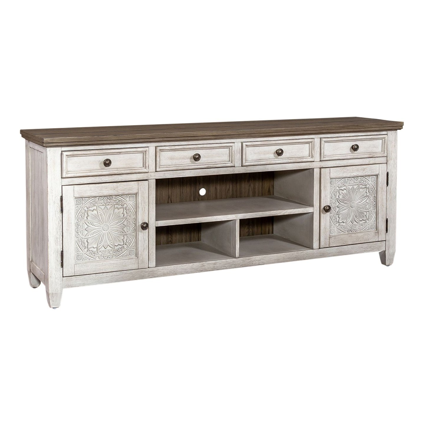 76 Inch Tile TV Console