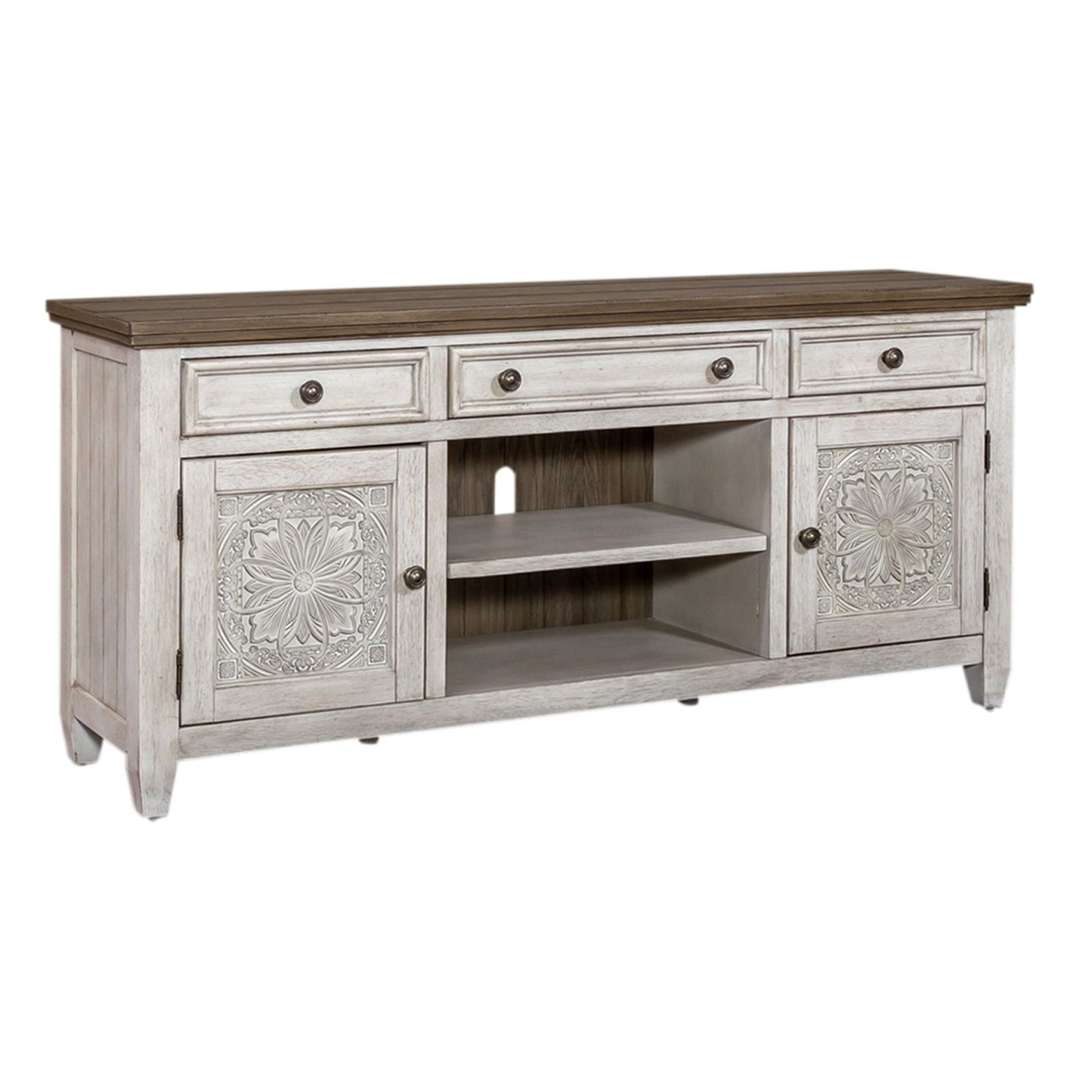 66 Inch Tile TV Console