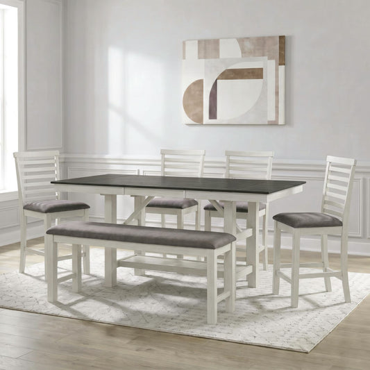 6 Piece Gathering Table Set