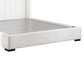 Pearson King Bed, Cream Velvet