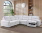 Snyder White 7-Piece Slider Sectional
