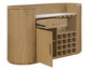 Colvin Reeded Bar, Toffee Finish
