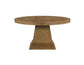 Vaughn 5-Piece Dining Set with Annie Barrel Chocolate Velvet Chairs