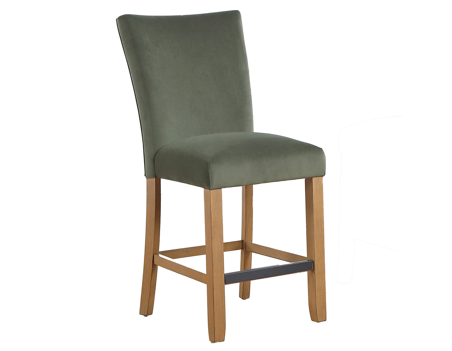 Artemis 24″ Counter Stool, Green Velvet