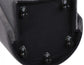 Annie Gray Velvet Barrel Chair w/Casters