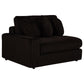 Blaine Upholstered Reversible Chaise Sectional Sofa Chocolate
