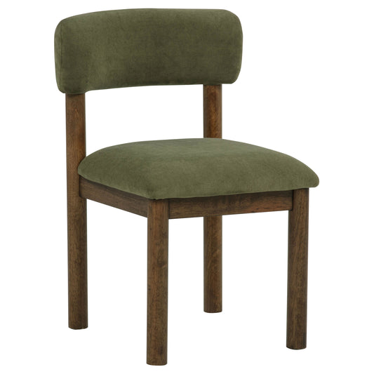Faulkner Upholstered Dining Side Chair Moss Green (Set of 2)
