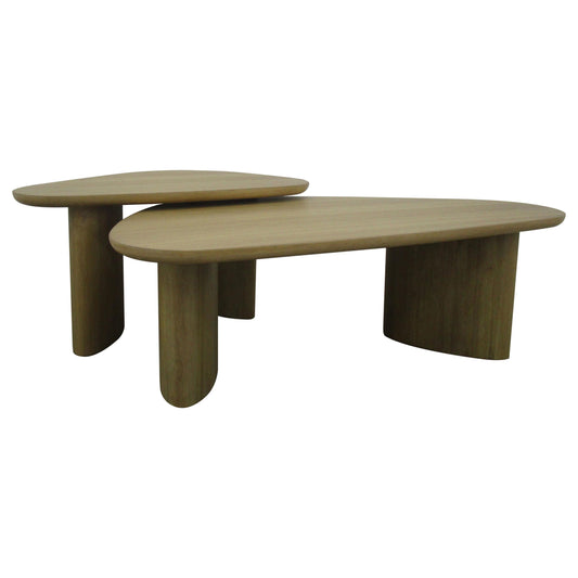 HP0426 Nesting Table 2 Pc Set Honey Oak