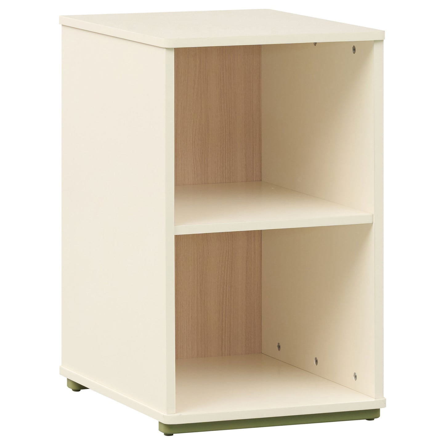 Evren Twin Storage Loft Bed 4-piece Set with Chest and Bookcases Tri-Tone