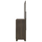 Farre 6-drawer Dresser with Mirror Dark Brown