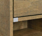 Fabre 1-drawer Extendable Top Nightstand Bedside Table Mango