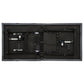Weston Twin XL Dual-Motor Massage Adjustable Bed Base in Black and Grey