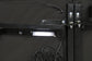 Weston Twin XL Dual-Motor Massage Adjustable Bed Base in Black and Grey